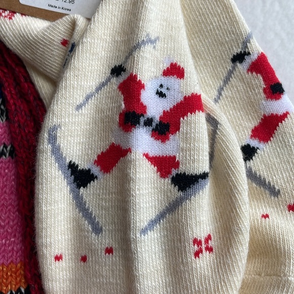 NWT three pairs of American Eagle shortie socks, holiday socks - Picture 3 of 5